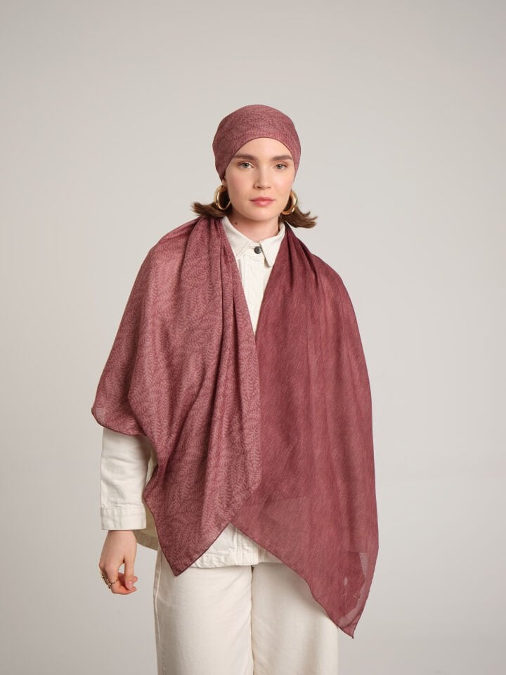 Buğu Koleksiyonu Melâl Pembesi Şal