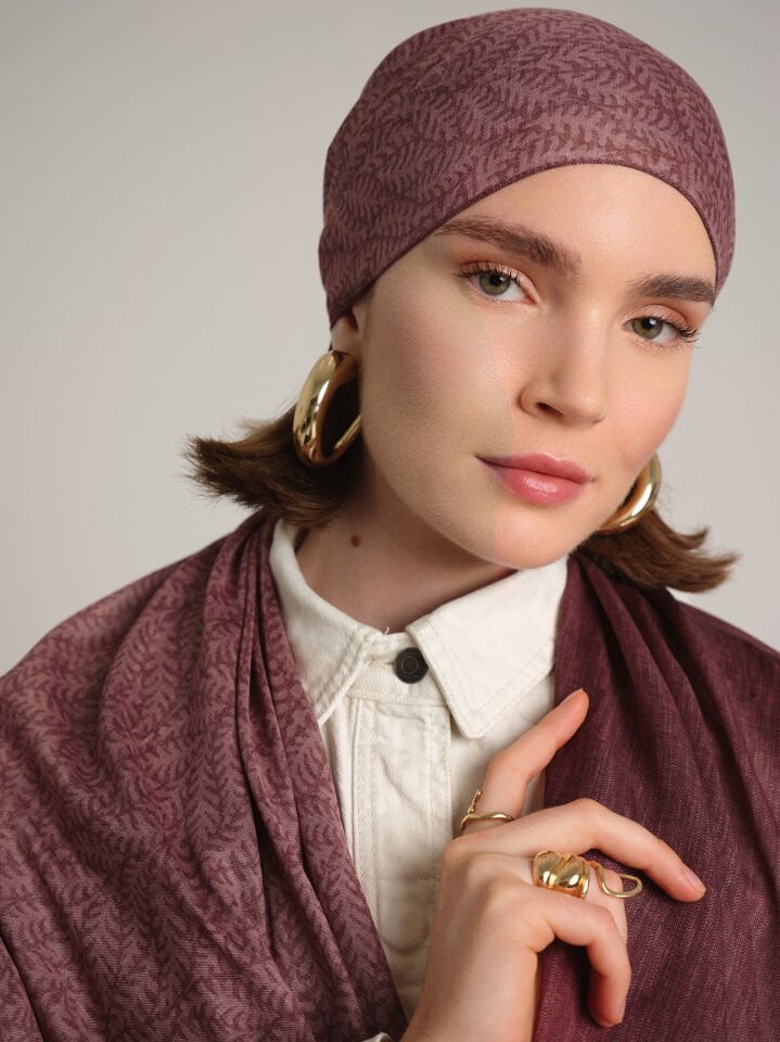 Buğu Koleksiyonu Melâl Pembesi Şal