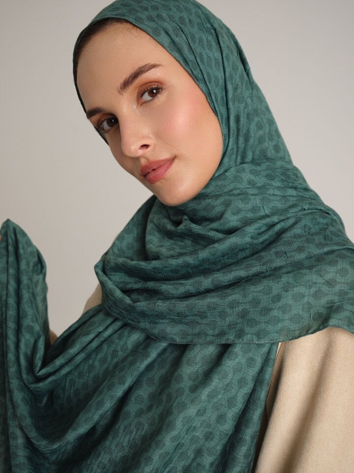 Katre-i Zerâfet Koleksiyonu Haliç Zümrütü Şal