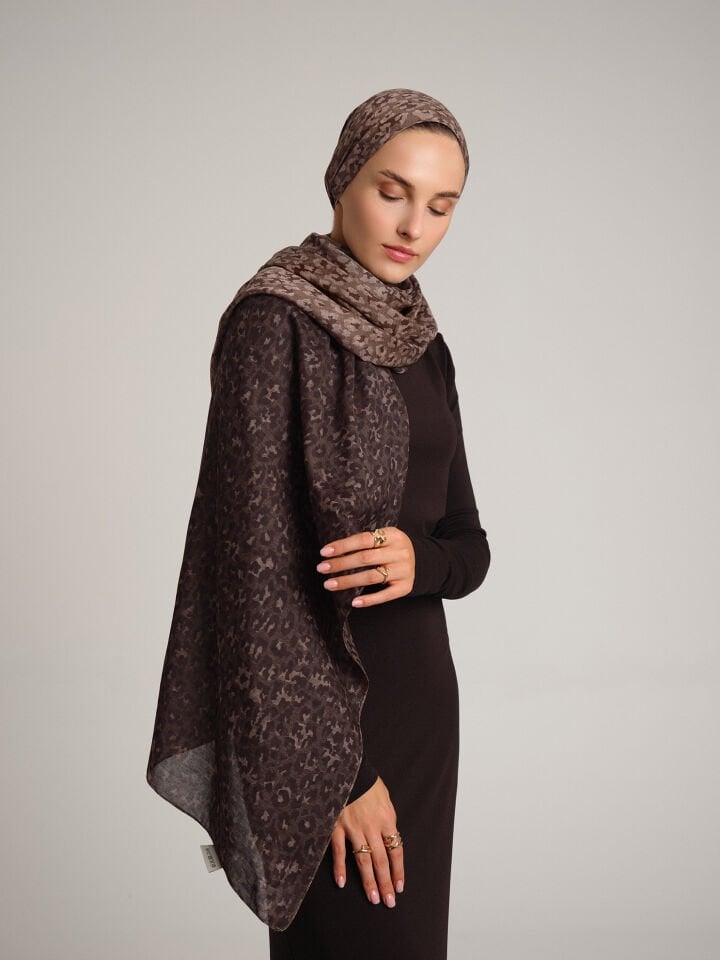 Peleng Koleksiyonu Kumru Beji Şal