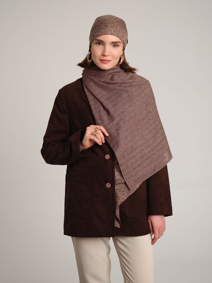 Barçın Koleksiyonu Deniz Tuzu Şal