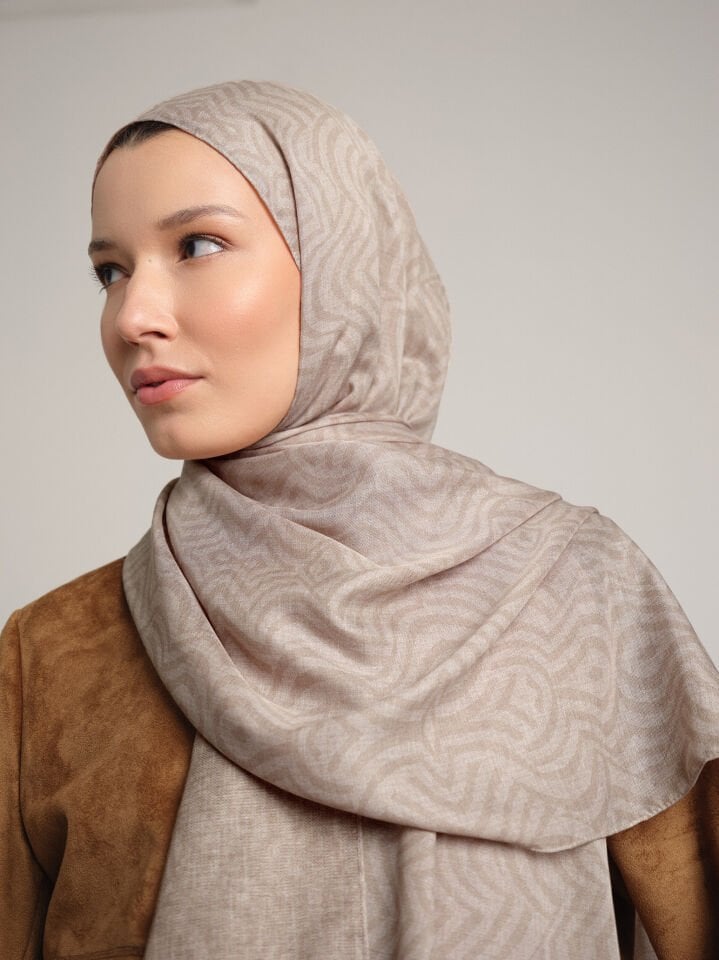 Şiraze Koleksiyonu Kirli Bej Şal
