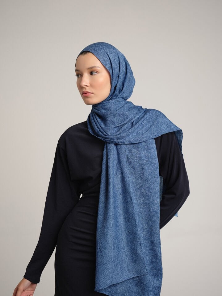Bengi Koleksiyonu Gökmavi Şal