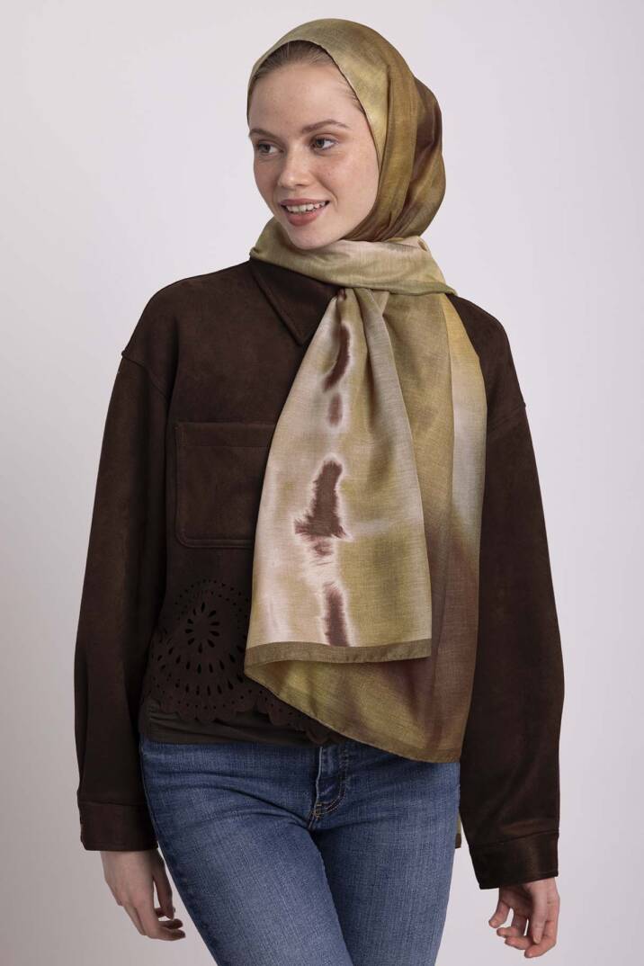 Kadim Hatlar Kolleksiyonu - Başak Çift Taraf Şal - 2