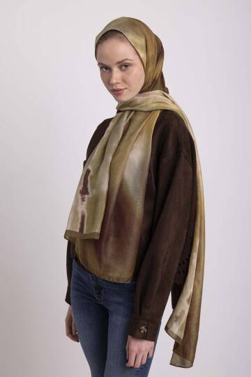 Kadim Hatlar Kolleksiyonu - Başak Çift Taraf Şal - 3