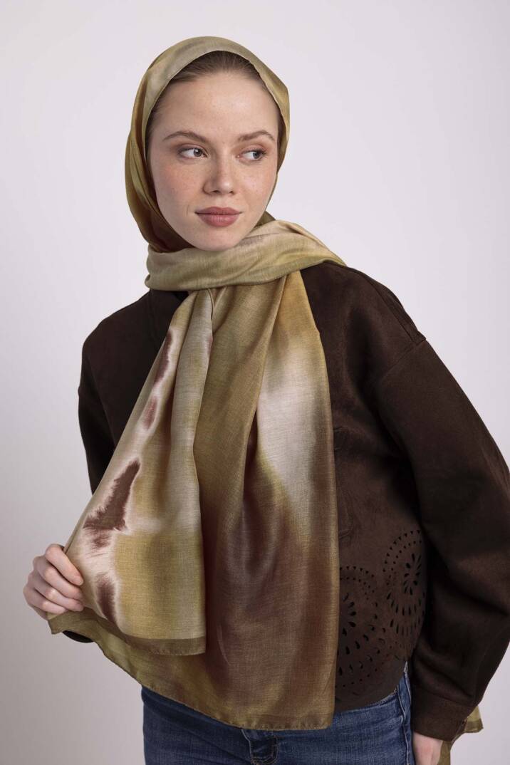 Kadim Hatlar Kolleksiyonu - Başak Çift Taraf Şal - 4