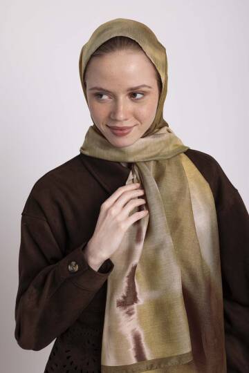 Kadim Hatlar Kolleksiyonu - Başak Çift Taraf Şal - 5