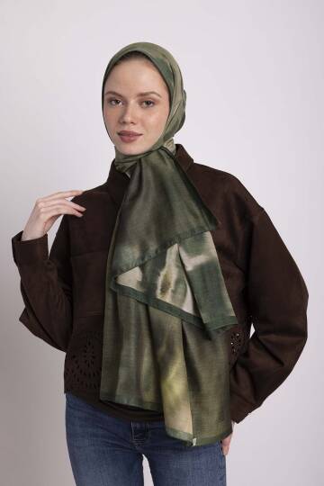 Kadim Hatlar Kolleksiyonu - Çam Çift Taraf Şal - 3