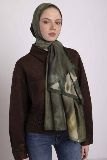 Kadim Hatlar Kolleksiyonu - Çam Çift Taraf Şal - 2