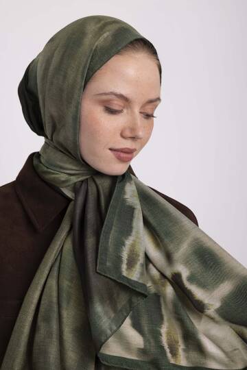 Kadim Hatlar Kolleksiyonu - Çam Çift Taraf Şal - 6