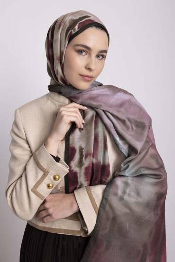 Kadim Hatlar Kolleksiyonu - Kızıl Çift Taraf Şal