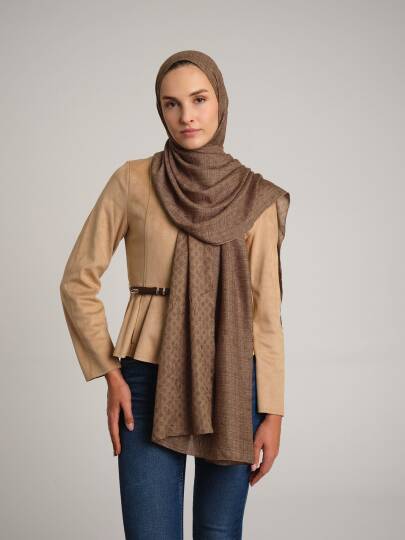 Katre-i Zerâfet Koleksiyonu - Tarçınî Zemin Çift Taraf Şal - 3