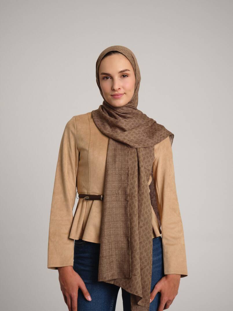 Katre-i Zerâfet Koleksiyonu - Tarçınî Zemin Çift Taraf Şal - 7