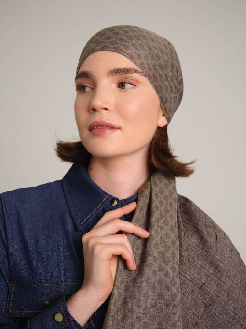 Katre-i Zerâfet Koleksiyonu - Toprak Zarafet Çift Taraf Şal - 2