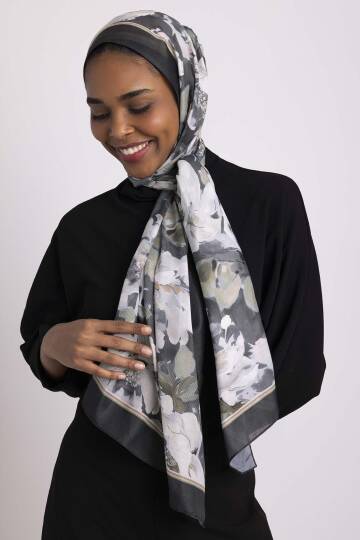 Mahperi  Koleksiyonu - Gece Sayesi Tek Taraf Şal - 2