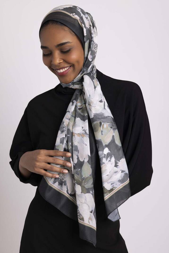 Mahperi  Koleksiyonu - Gece Sayesi Tek Taraf Şal - 2