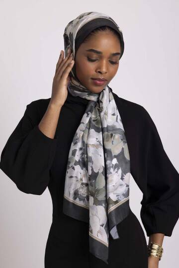 Mahperi  Koleksiyonu - Gece Sayesi Tek Taraf Şal - 4