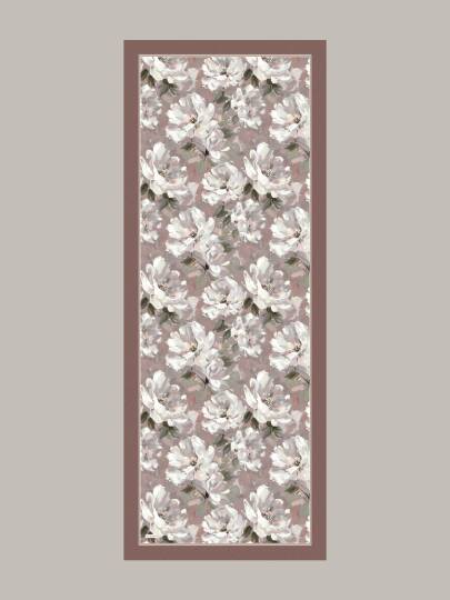 Mahperi  Koleksiyonu - Pudra Oda Tek Taraf Şal - 5