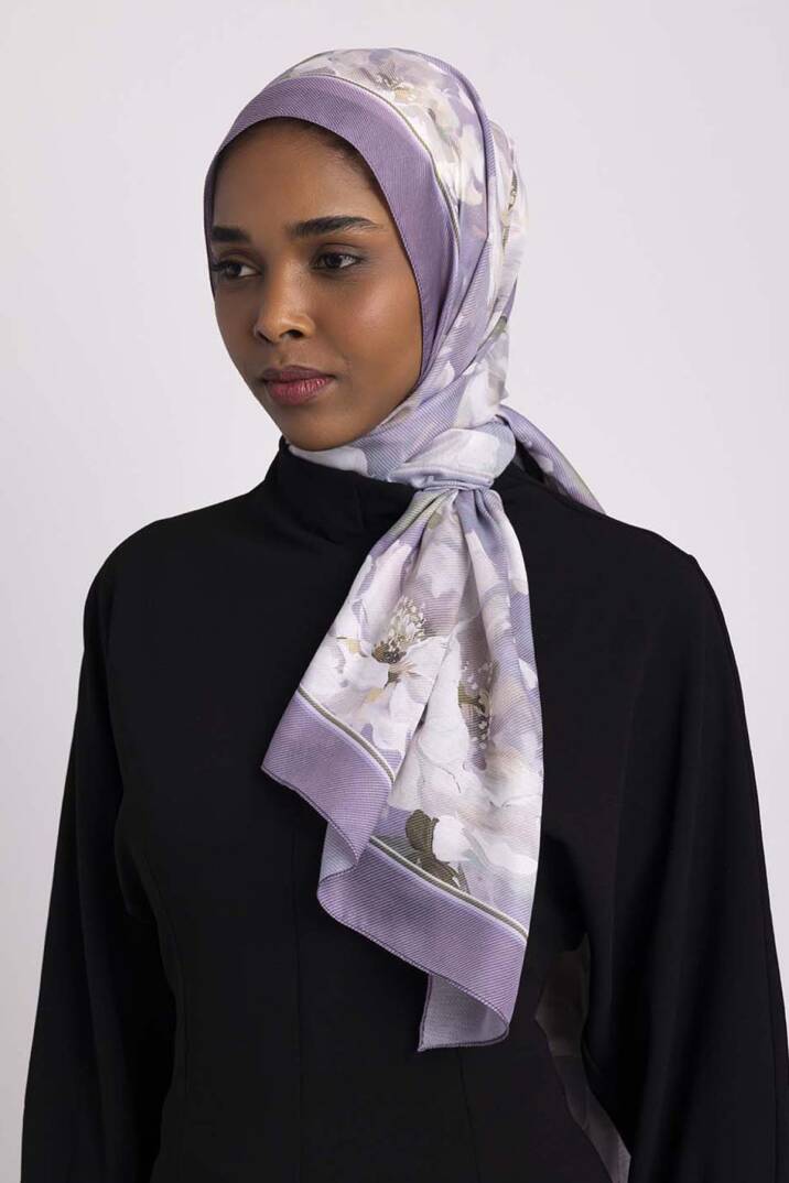 Mahperi  Koleksiyonu - Şebnem Avlu Tek Taraf Şal - 5