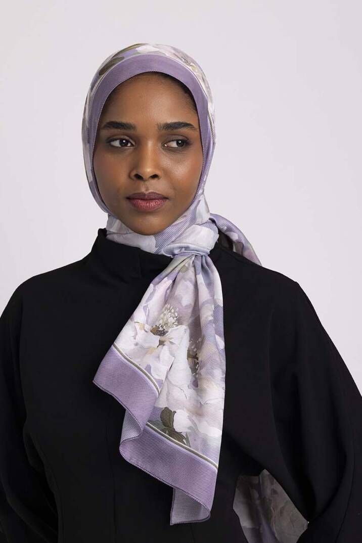 Mahperi  Koleksiyonu - Şebnem Avlu Tek Taraf Şal - 1