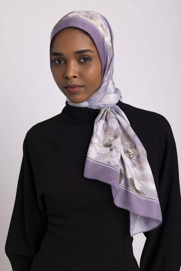 Mahperi  Koleksiyonu - Şebnem Avlu Tek Taraf Şal - 4