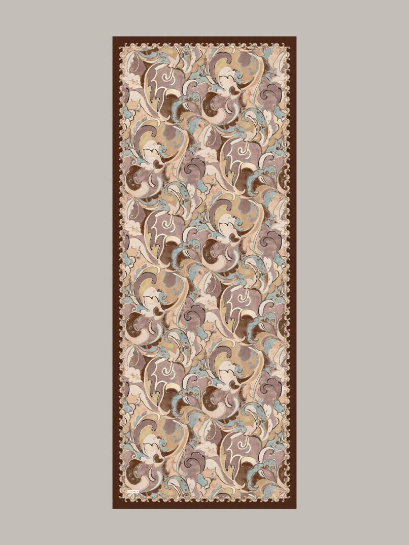 Mihrimah Koleksiyonu - Sedef Sütun Tek Taraf Şal - 5