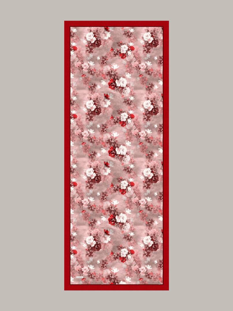 Mühr-i Gül Koleksiyonu - Lal Mührü Tek Taraf Şal - 1