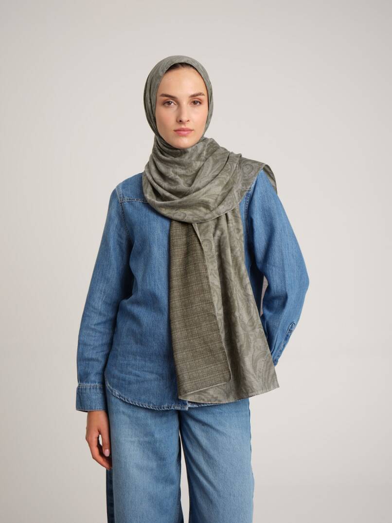 Nakkaşhâne Koleksiyonu - İs Çift Taraf Şal - 1