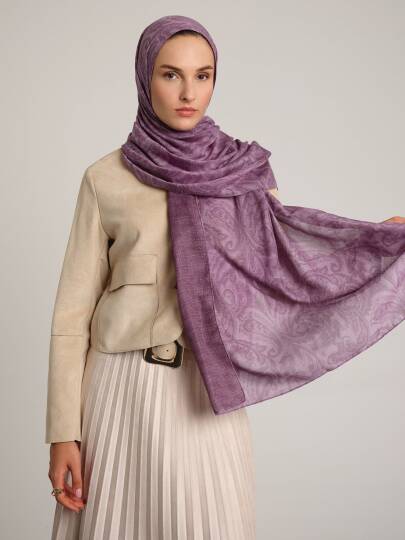 Nakkaşhâne Koleksiyonu - Leylâkî İnay Çift Taraf Şal