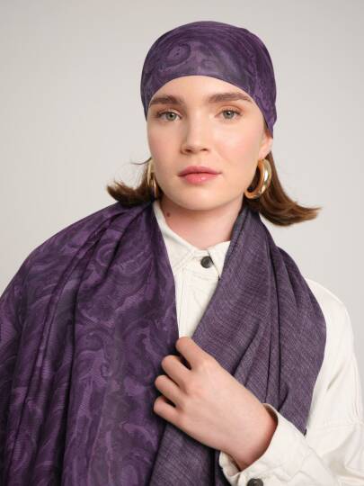 Nakkaşhâne Koleksiyonu - Safir Çift Taraf Şal