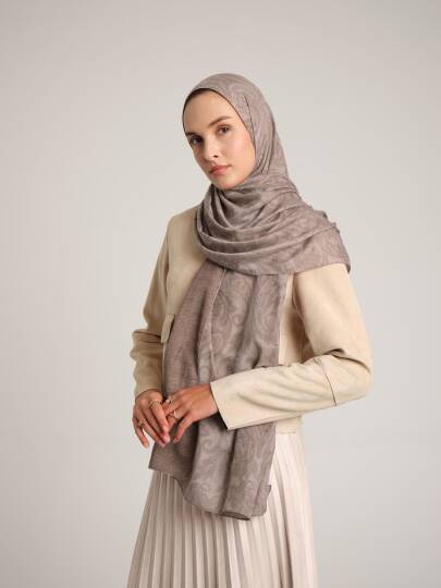 Nakkaşhâne Koleksiyonu - Sedefi Beyza Çift Taraf Şal