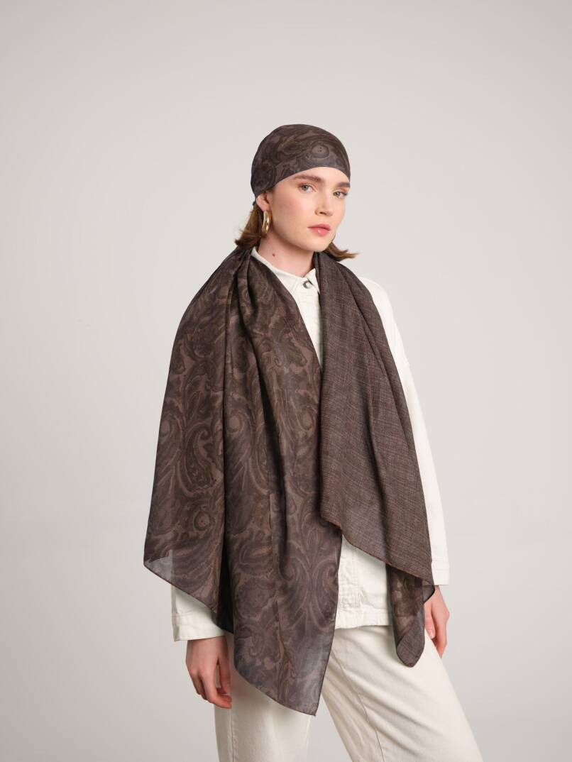 Nakkaşhâne Koleksiyonu - Tîrâz Çift Taraf Şal - 1