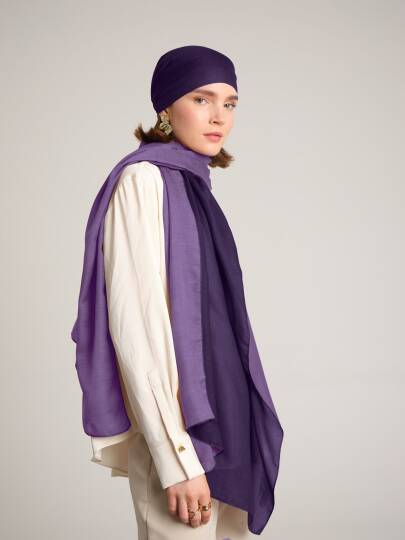 Nazenin Koleksiyonu - Efsunlu Gece Çift Taraf Şal