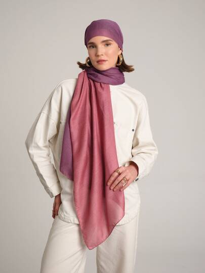 Nazenin Koleksiyonu - Harem Çift Taraf Şal - 5