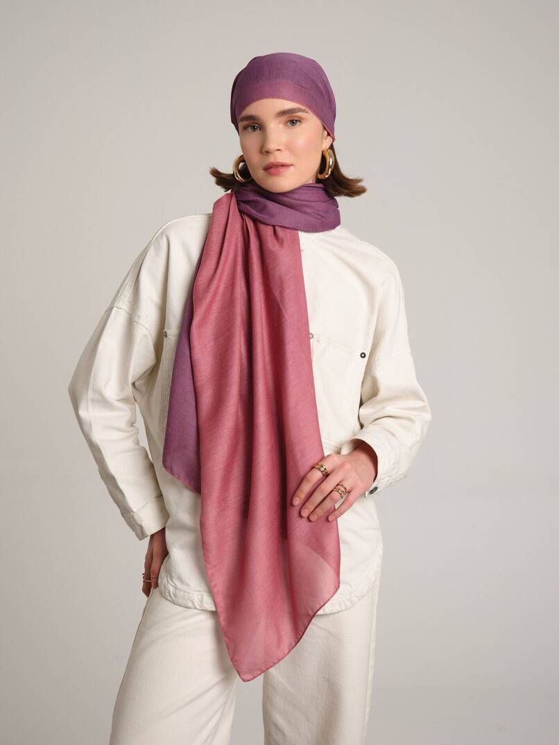 Nazenin Koleksiyonu - Harem Çift Taraf Şal - 5