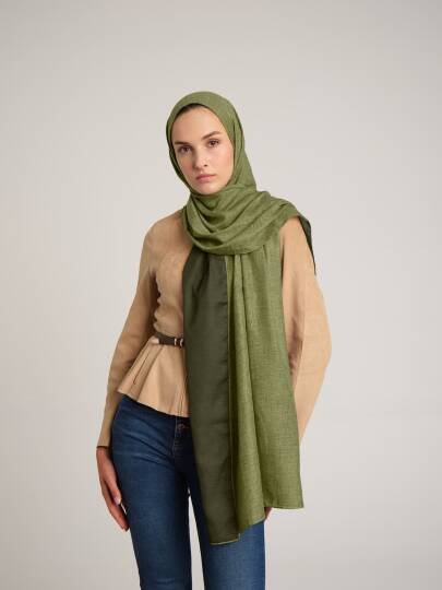 Nazenin Koleksiyonu - Yosun Büyüsü Çift Taraf Şal