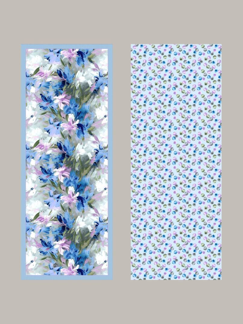 Nevbahar Koleksiyonu - Gece Çift Taraf Şal - 1