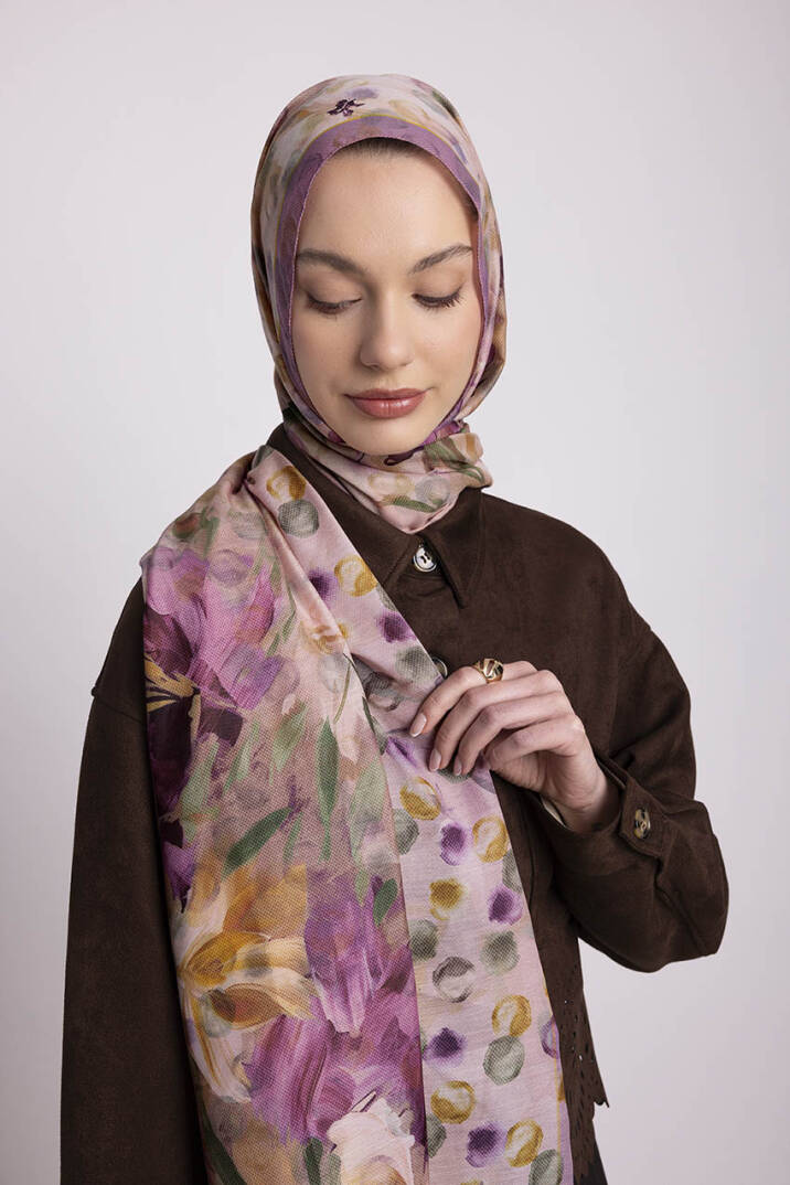 Nevbahar Koleksiyonu - Gurup Çift Taraf Şal - 7