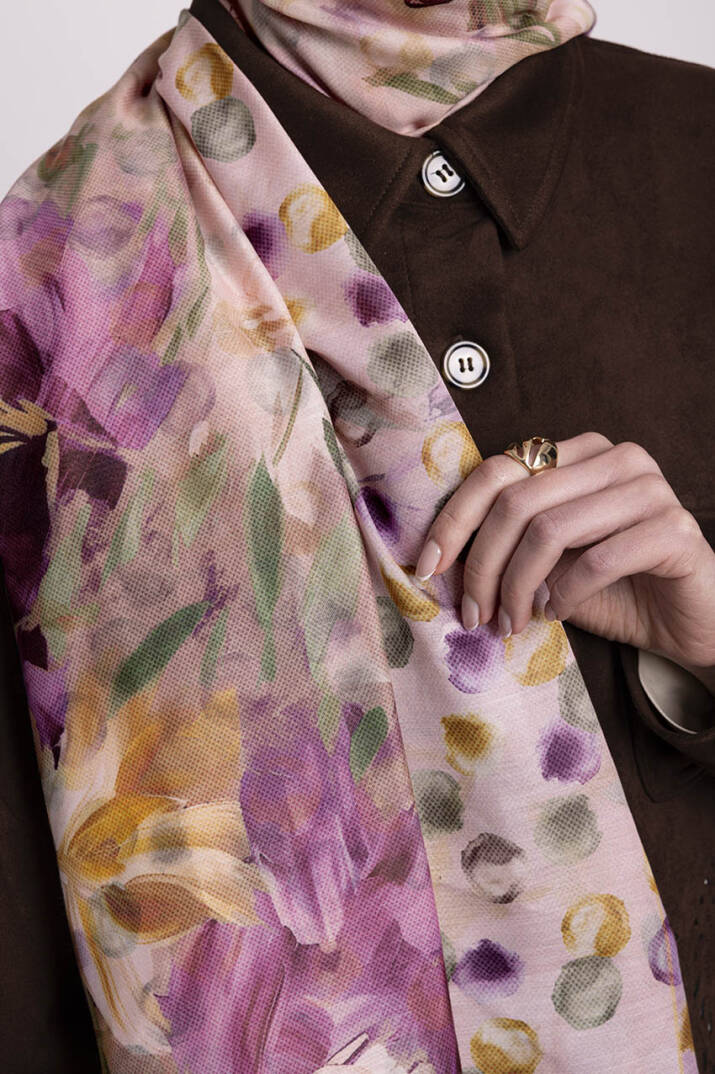 Nevbahar Koleksiyonu - Gurup Çift Taraf Şal - 2