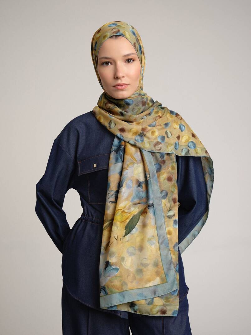 Nevbahar Koleksiyonu - Poyraz Çift Taraf Şal - 3