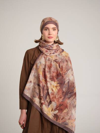 Nevbahar Koleksiyonu - Revak Sükûnu Çift Taraf Şal - 2