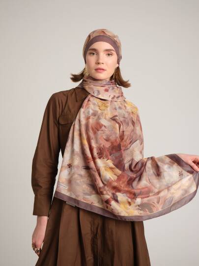 Nevbahar Koleksiyonu - Revak Sükûnu Çift Taraf Şal - 3