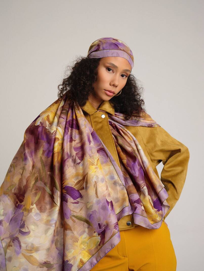 Nevbahar Koleksiyonu - Saba Çift Taraf Şal - 4