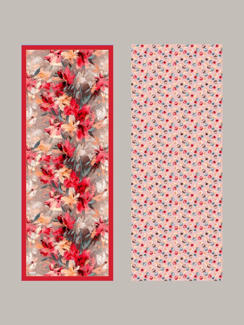 Nevbahar Koleksiyonu - Şule Çift Taraf Şal - 1