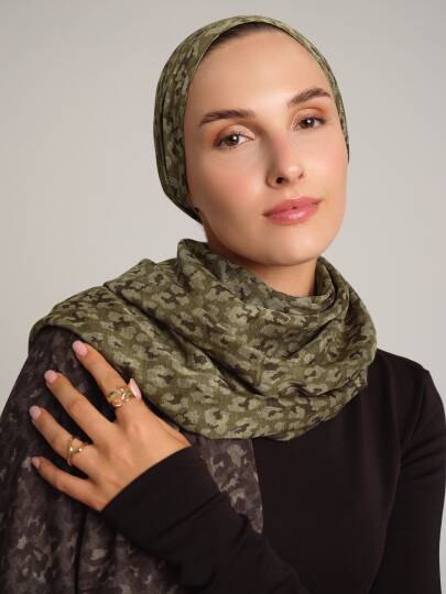 Peleng Koleksiyonu - Boz Toprak Çift Taraf Şal