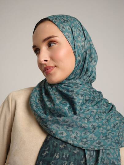Peleng Koleksiyonu - Gökçe Su Çift Taraf Şal - 2