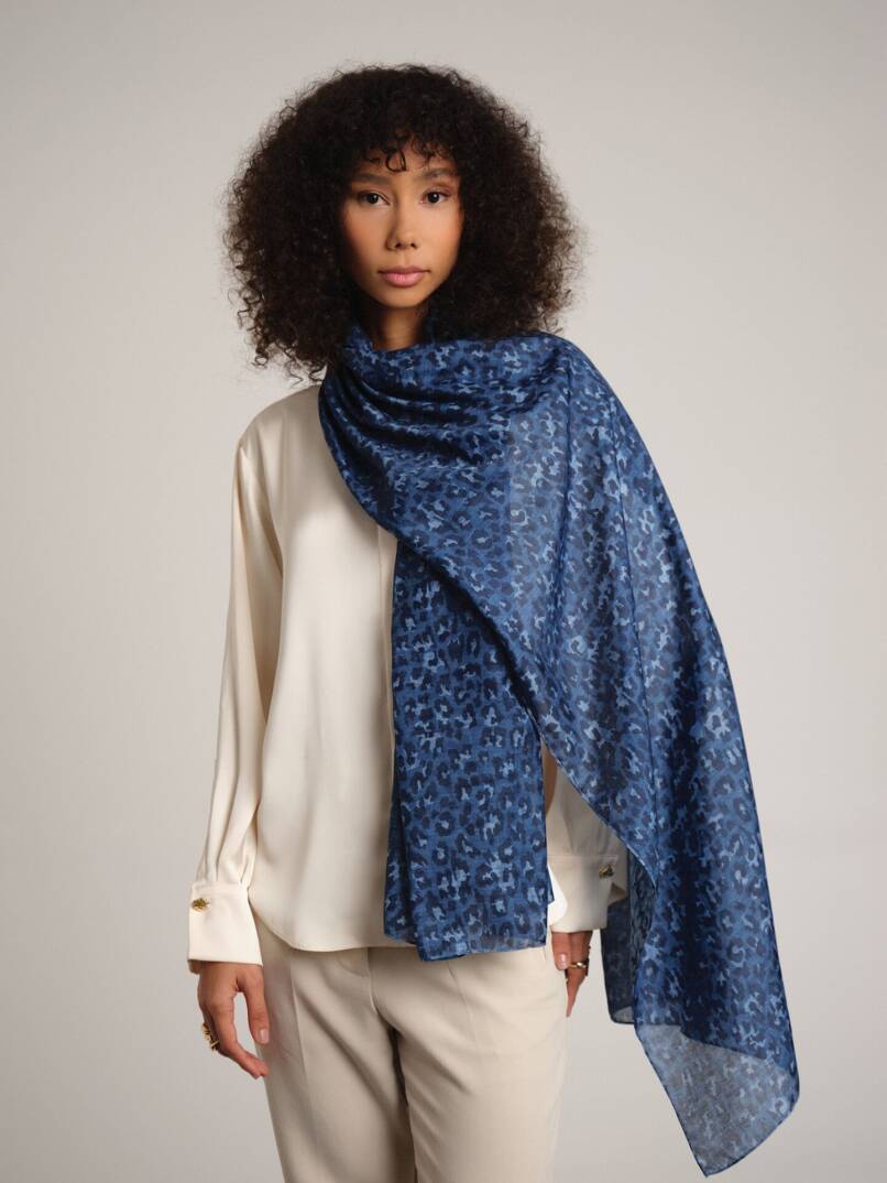 Peleng Koleksiyonu - Gökdamla Çift Taraf Şal - 4