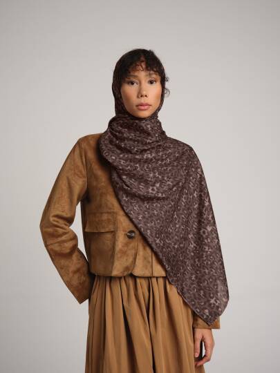 Peleng Koleksiyonu - Harnup Işığı Çift Taraf Şal - 4