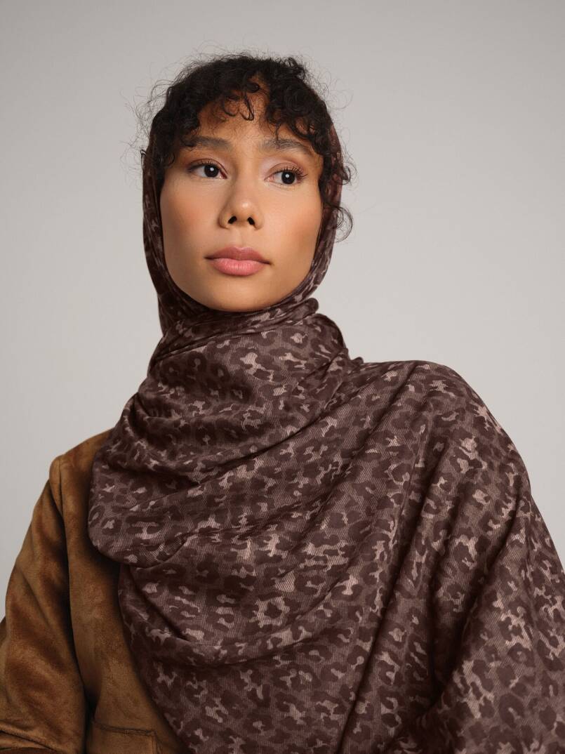 Peleng Koleksiyonu - Harnup Işığı Çift Taraf Şal - 6