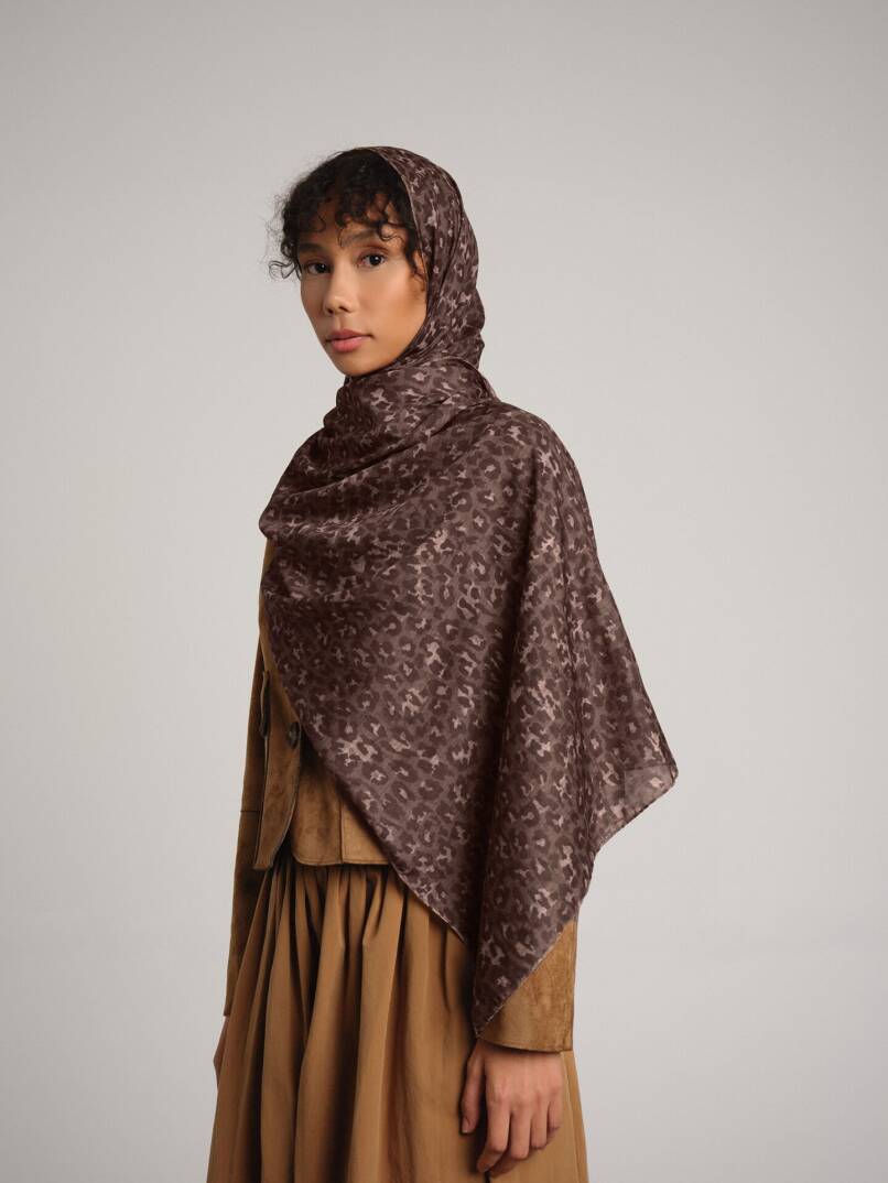 Peleng Koleksiyonu - Harnup Işığı Çift Taraf Şal - 7